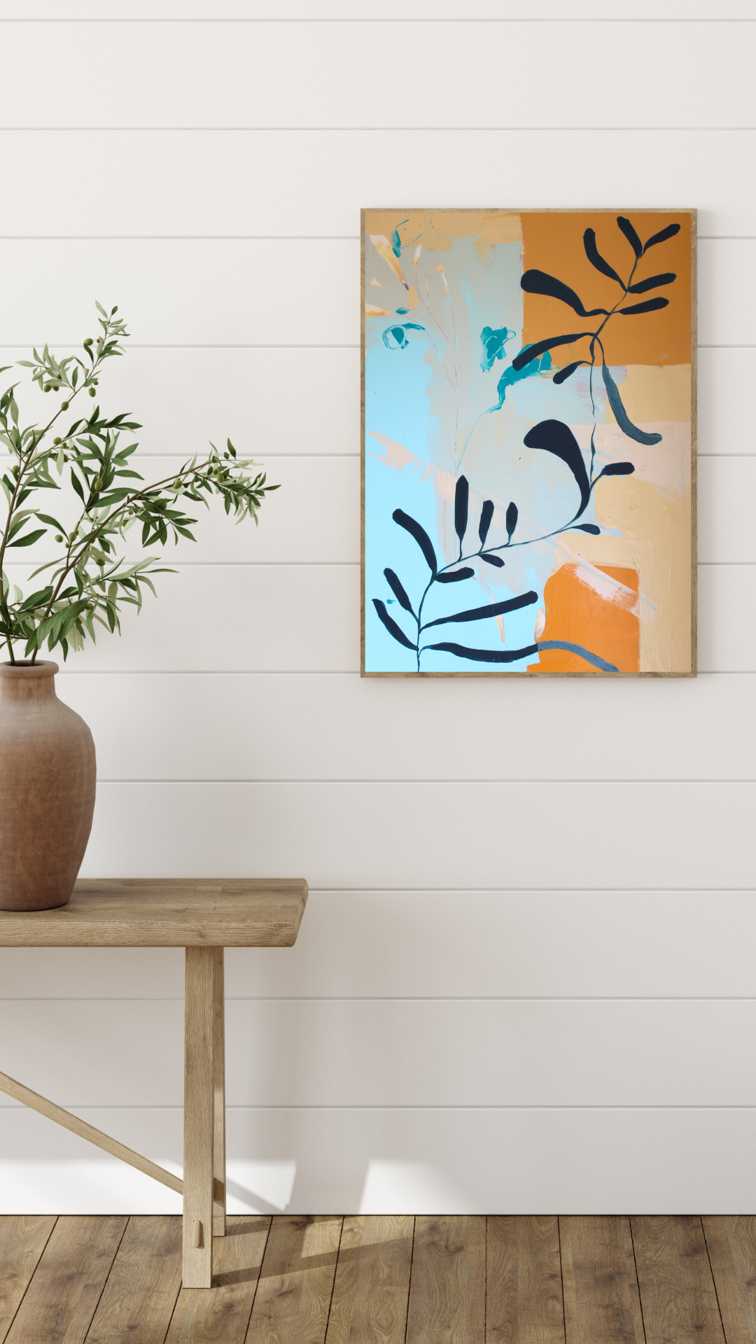 Bush Medicine Original Artwork (Blue)