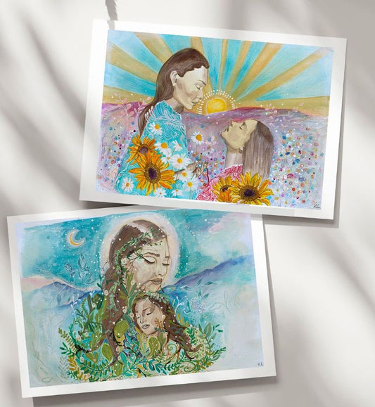 Maternal Magic Set of 3 | A4 Print