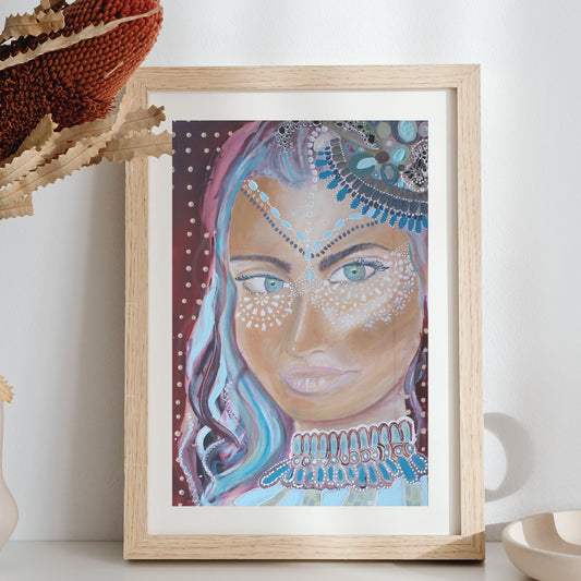 'Umbra' Goddess of the shadow | Print